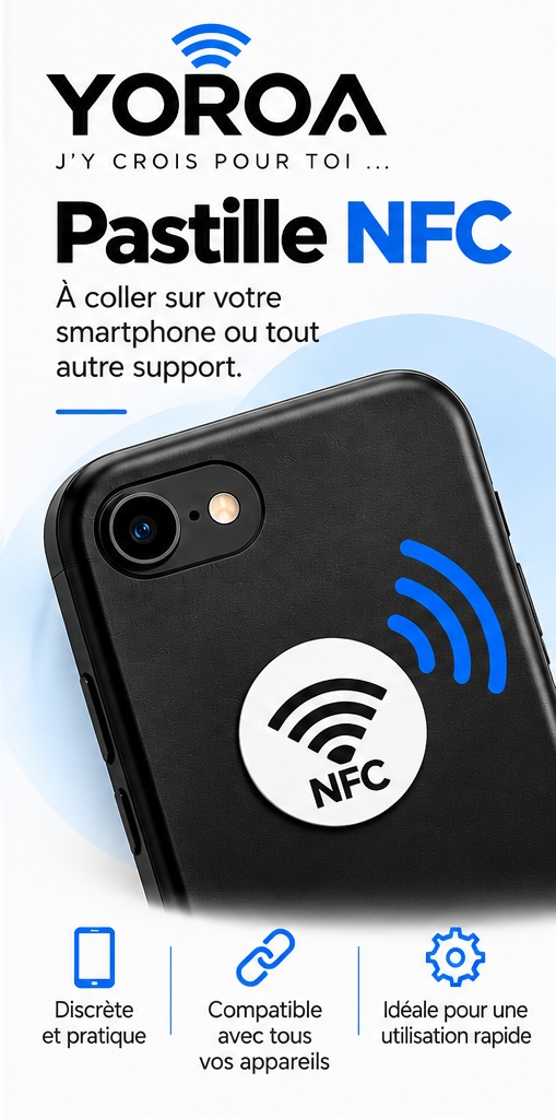 Pastille NFC YOROA